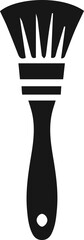 fashion and beauty elements for design, black color silhouette of fashion and beauty