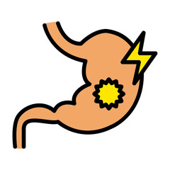 Abdominal pain Icon