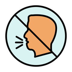 Inability To Speak Icon
