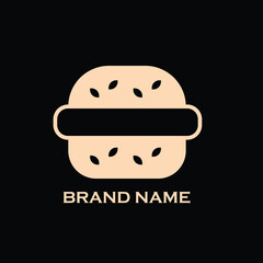 burger design illustration cartoon food suitable to your brand food