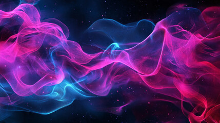 Obraz premium Abstract vector monochrome background with transparent smoke