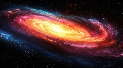 Obraz premium galaxy illustration 