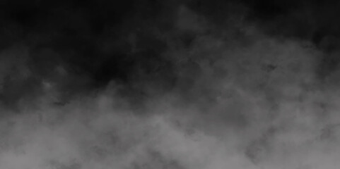 Mystic Smog. Beautiful Swirls of Gray Smoke Dancing on Smoke Texture overlays on transparent background. Misty effect, text or space, Design element, Abstract black, gray texture. Png image.