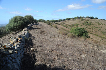 Veduta del Monte Larenta, antico cratere vulcanico