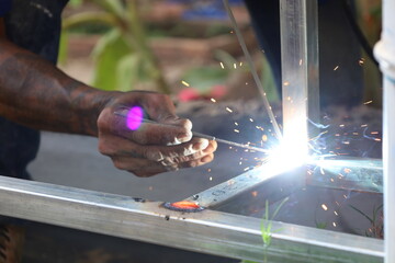 welder at work