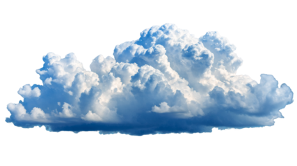 Beautiful clouds Isolated. 
