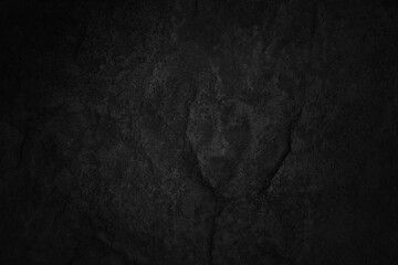 Dark gray black slate stone wall texture background in natural pattern for decorative interior and exterior.