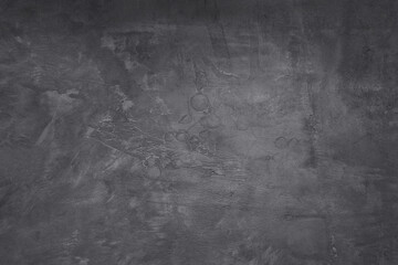 Dark grey concrete cement wall texture background with old and vintage style.