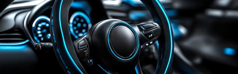 car steering wheel advertising