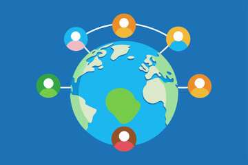 global communication concept