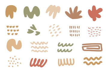 Aesthetic Abstract Modern Shape Illustration