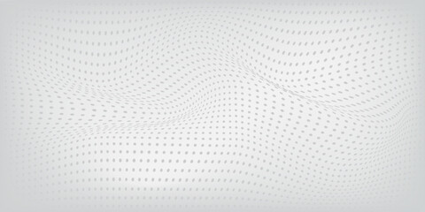 Fade Halftone Background. Distressed Dotted Backdrop. Grunge Points Texture. Gradient Black and White Pattern. Vector illustration