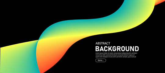 Green yellow orange gradient speed digital technology background connect, cyber nano abstract information communication, internet connection, future innovation tech data, big data line illustration