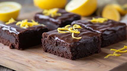 Chocolate Lemon Brownies: A Delicious Treat