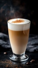 Aromatic Latte with Steaming Hotness
