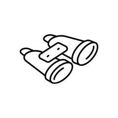 Binoculars Vector icon