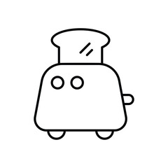 Toaster vector icon 