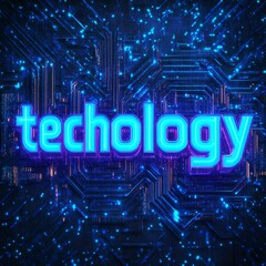 Digital World: A Glimpse into the Technological Future with Glowing Circuits and Vibrant Lights