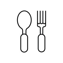 Cutlery vector icon