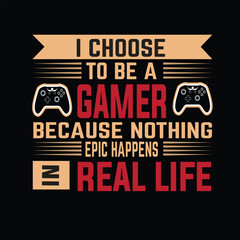 gaming t shirt design