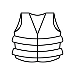 Life Jacket Vector icon