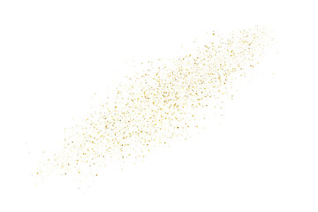 Golden Glitter Sparkle Effect
