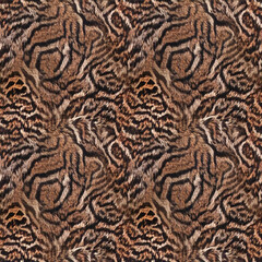Seamless camouflage fabric texture. Abstract background and texture for design.