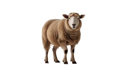Fototapeta premium sheep isolated on a transparent background