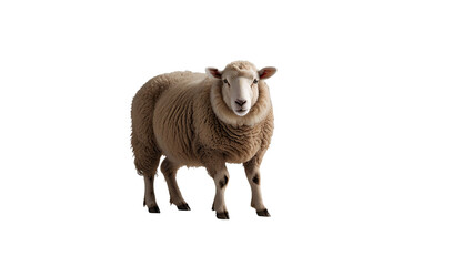 Fototapeta premium sheep isolated on a transparent background