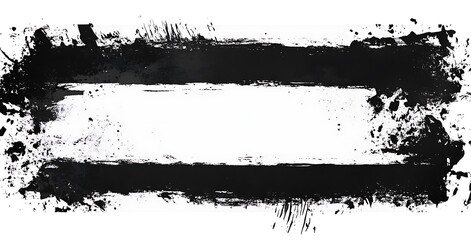 Fototapeta premium Abstract black and white grunge texture border background with distressed edges for vintage-inspired designs