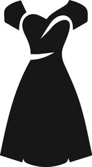 fashion and beauty elements for design, black color silhouette of fashion and beauty