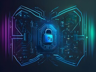 The idea of cybersecurity services include safety authentication networks, motherboards, and AI regulations that require login and connection.
