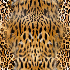 Seamless camouflage fabric texture. Abstract background and texture for design.