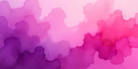 Obraz premium Abstract Pink Purple Watercolor Background Texture Design Fluid Gradient Color Splashes