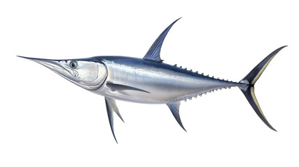 Fototapeta premium Striking fish portrait, a captivating closeup against dark background 