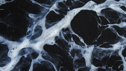 Dynamic texture of black chalkboard with light chalk highlights for creative background design