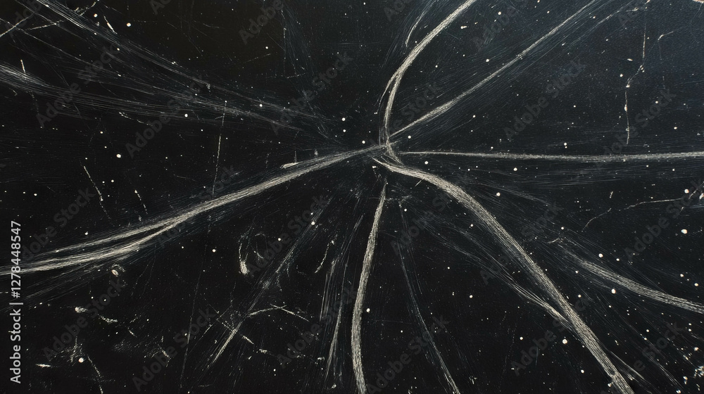 Poster Abstract blackboard texture with angled chalk lines for creative design