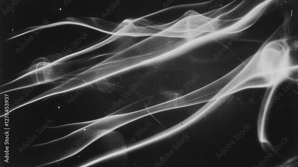 Poster abstract chalkboard texture with smooth chalk lines for artistic background