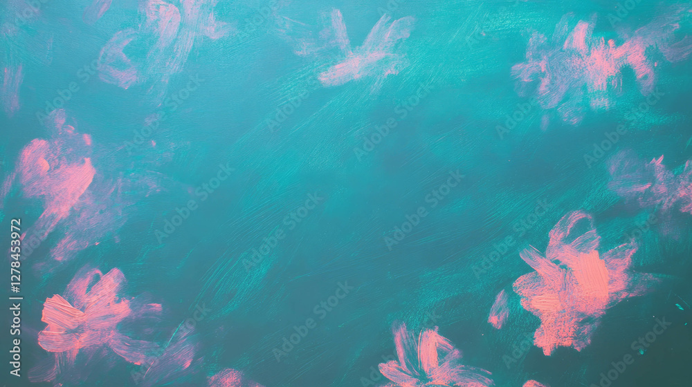 Poster artistic chalkboard texture with soft vibrant abstract chalk designs for creative backgrounds