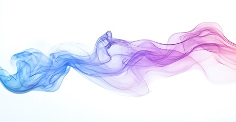 Obraz premium Abstract soft pastel blue, purple, and green color gradient background