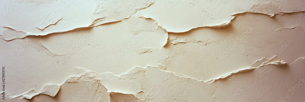Poster cream beige textured wall with soft light for interior design and background concepts