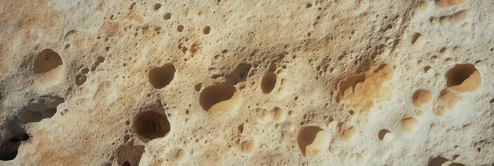 Natural beige and brown textured wall surface with grainy pattern for creative background use