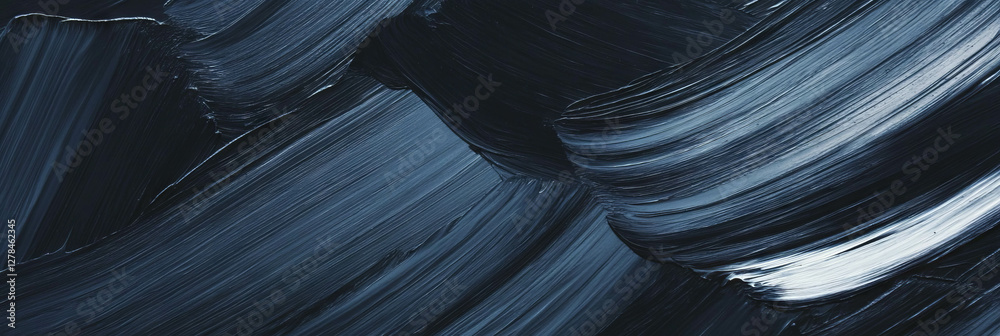 Poster abstract dark paint texture with heavy brush strokes for art and design projects