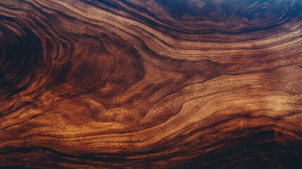 Naklejka premium Dark walnut hardwood wall texture with rich brown tones for interior design and decor
