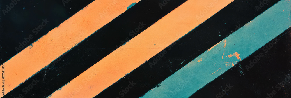 Poster abstract diagonal stripes with subtle color shifts for modern design