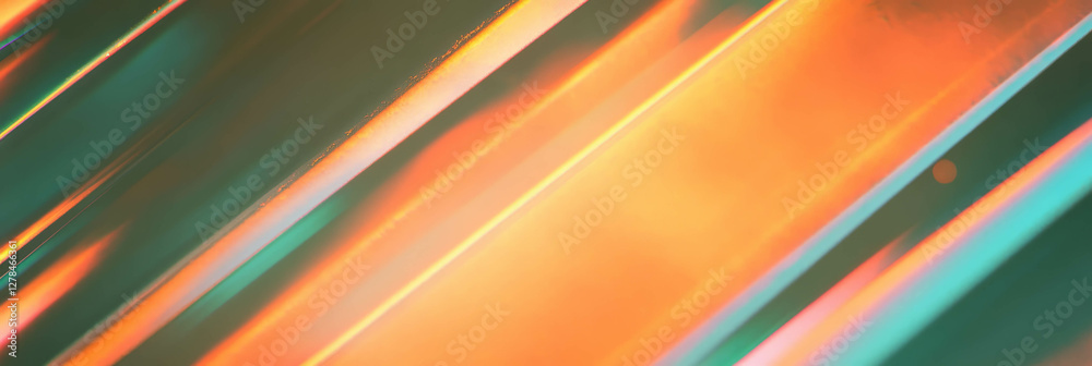 Poster vibrant diagonal stripes with subtle textures for abstract design