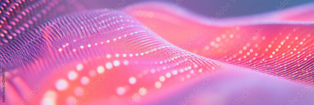 Poster vibrant electric fuchsia wall texture with abstract pattern for modern design