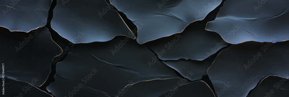 Poster Elegant abstract dark plaster texture with subtle lines for modern design