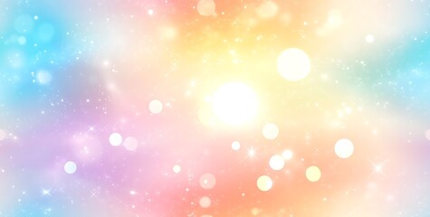 Abstract pastel rainbow colors  Holographic seamless pattern Background