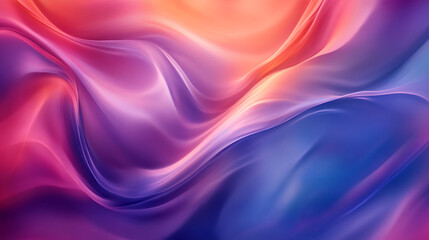 Obraz premium Vibrant abstract image featuring flowing colors and soft gradients